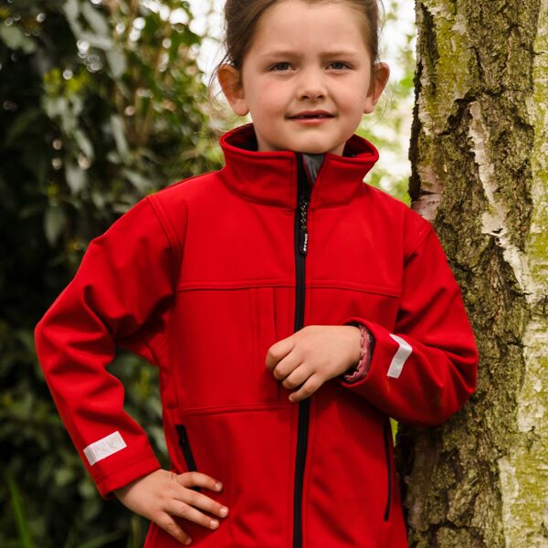 Result Kids Classic Soft Shell Jacket Thumbnail