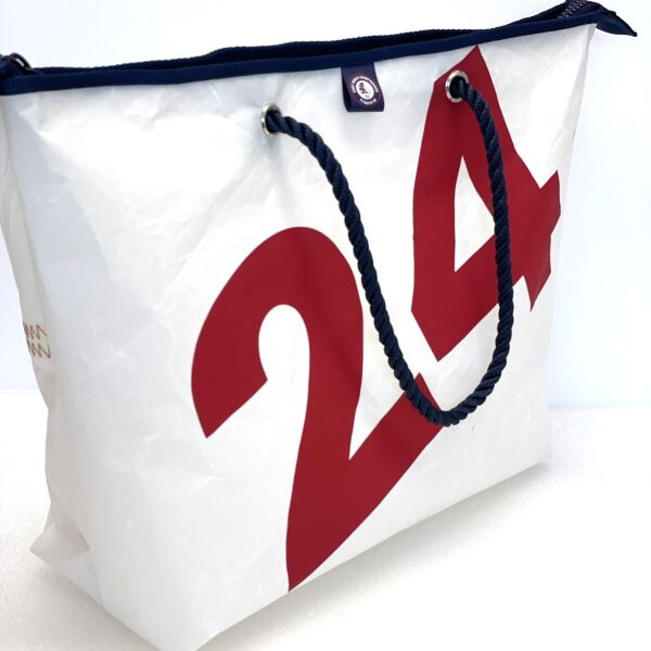 Brand-able Recycled Sail Cloth Large City Shopper Thumbnail