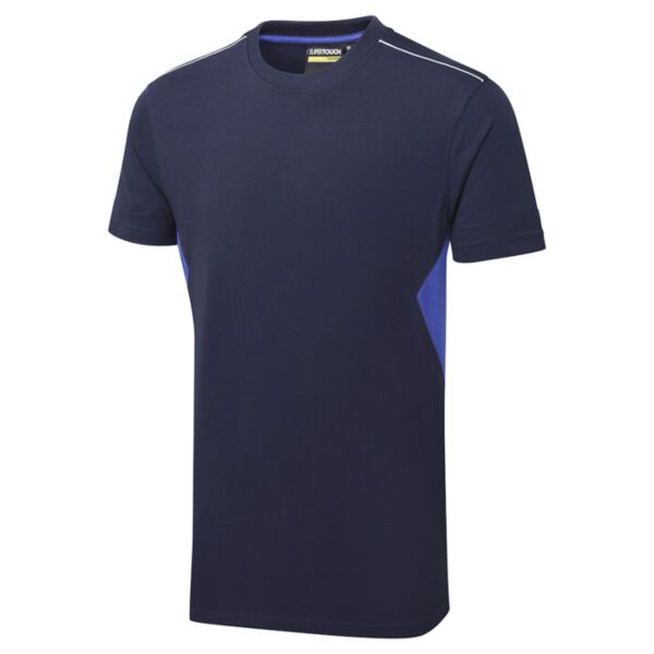 System Eco Work Tshirt Navy Royal Thumbnail