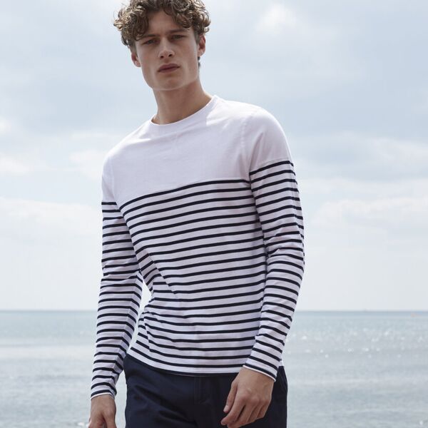 Long sleeve Breton striped T Thumbnail